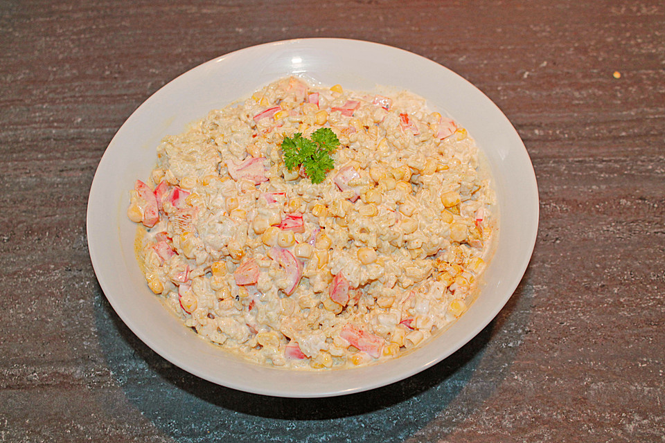 Curry-Reissalat mit Mais und Paprika (Rezept mit Bild) | Chefkoch.de