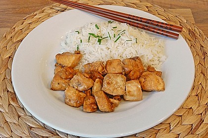 Japanischer gegrillter Lachs mit Teriyaki - Soße 17