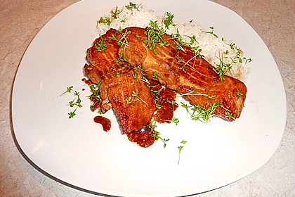 Japanischer gegrillter Lachs mit Teriyaki - Soße 14