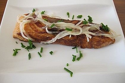 Japanischer gegrillter Lachs mit Teriyaki - Soße 16