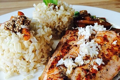 Japanischer gegrillter Lachs mit Teriyaki - Soße 4
