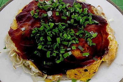 Japanische Pizza bzw. Gem&uuml;sepfannkuchen 5