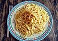 Spaghetti mit scharfen Shrimps