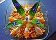 Indonesischer Reissalat