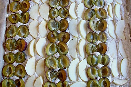 Apfel - Pflaumenkuchen 4
