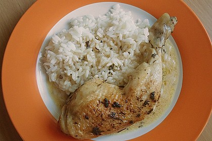 H&uuml;hnerschenkel mit Rosmarin und Salbei