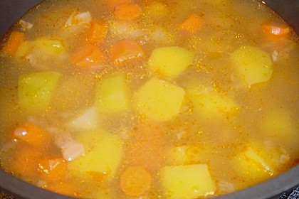 Amerikanische K&uuml;rbiscremesuppe 1