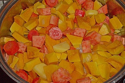 Amerikanische K&uuml;rbiscremesuppe 3