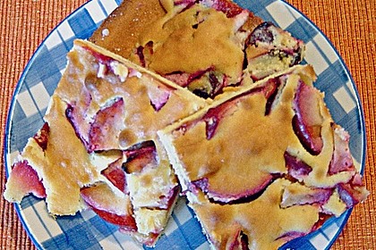 Versunkener Zwetschgenkuchen 1
