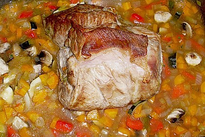 Nicoises Schweinebraten 9