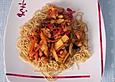 Asia Nudelpfanne, scharf