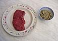 Rumpsteak mit Kr&auml;uterpaste