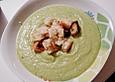 Kalte Avocado - Suppe