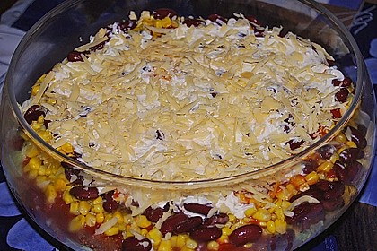 Mexikanischer Schichtsalat 1