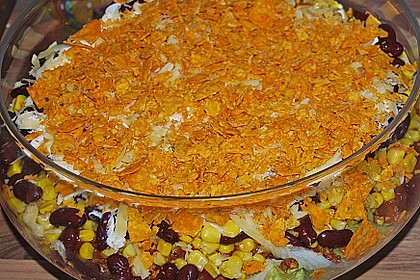 Mexikanischer Schichtsalat 2