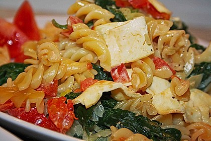 Tomaten - Spinat - Nudeln 10