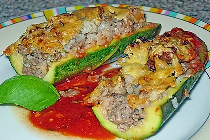 Zucchini, gefüllt 1