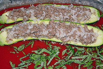 Zucchini, gefüllt 7