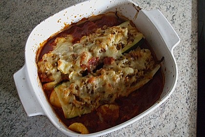 Zucchini, gefüllt 18