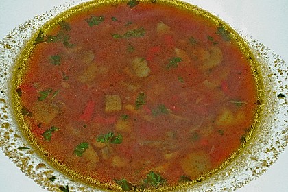 Sopa de hongos