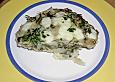 Pfannkuchen mit Mangold - Mozzarella F&uuml;llung