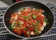 Tortellini oder Gnocchi mit gebackenen Tomaten