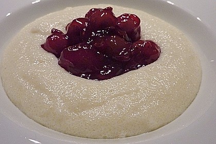 Lecker Grie&szlig;brei mit Kirschen 6