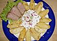 Kartoffelecken mit Quark