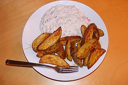 Kartoffelecken mit Quark 1
