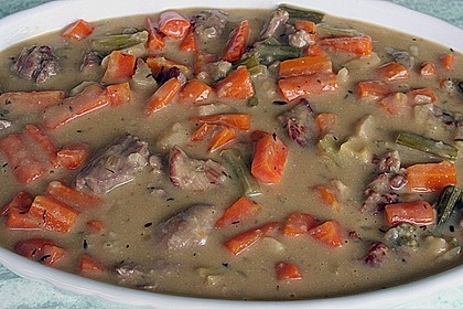 Kalbsgulasch mit Senffr&uuml;chten
