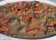 Kalbsgulasch mit Senffr&uuml;chten