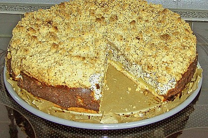 Mohn - Apfelkuchen mit Streusel 6