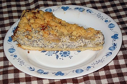 Mohn - Apfelkuchen mit Streusel 2