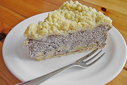 Mohn - Apfelkuchen mit Streusel 13
