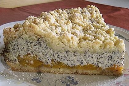Mohn - Apfelkuchen mit Streusel 4