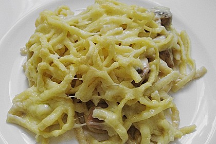 Champignon - K&auml;se - Sp&auml;tzle 6