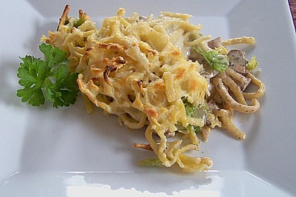 Champignon - K&auml;se - Sp&auml;tzle 8