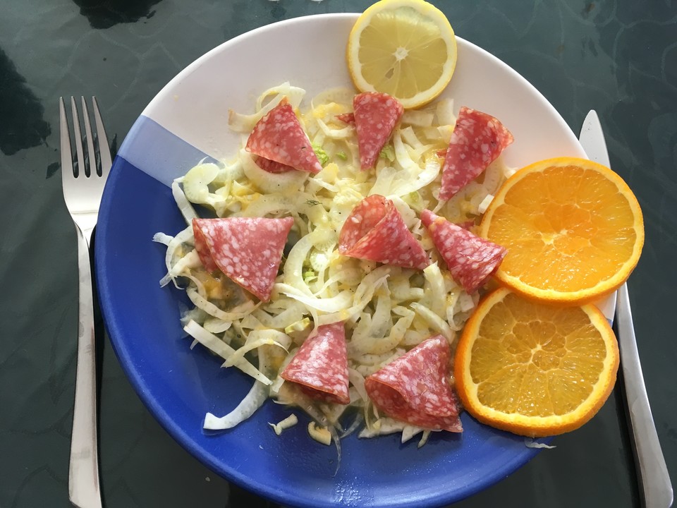 Italienischer Fenchelsalat mit Salami (Rezept mit Bild) | Chefkoch.de