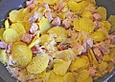 Sauerkraut - Kartoffelpfanne mit Kasseler und Schmand