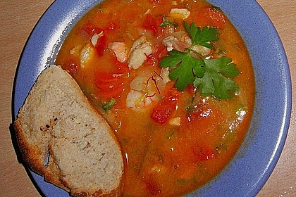 Fischsuppe S&egrave;teois 9