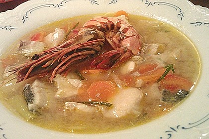 Fischsuppe S&egrave;teois 10