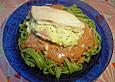 H&auml;hnchenfilet mit Kr&auml;uter - Quark F&uuml;llung