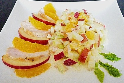 Fenchel - Gefl&uuml;gelsalat