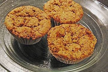 Möhrenkuchen oder -muffins