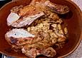 Gef&uuml;lltes H&auml;hnchen im R&ouml;mertopf