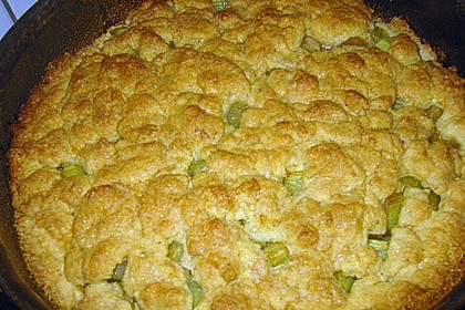 Schneller Rhabarber - Streuselkuchen 2