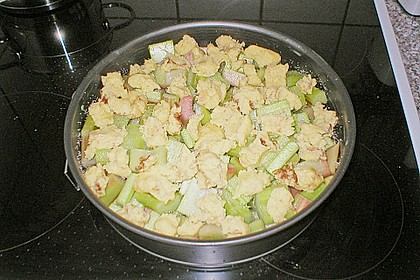Schneller Rhabarber - Streuselkuchen 5