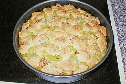 Schneller Rhabarber - Streuselkuchen 6
