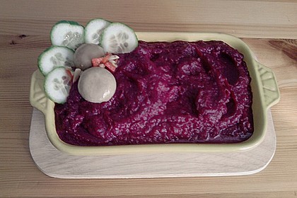 Rote Bete - Kartoffel - Brei 2
