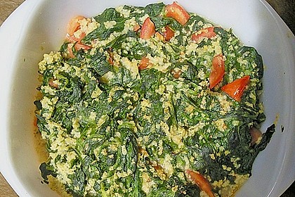 Spinat - Hirse - Auflauf 1